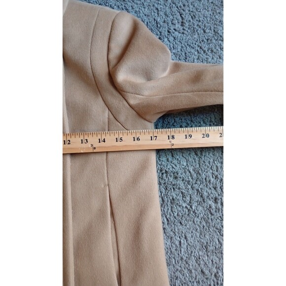 J Crew Wool Jacket Pea Coat Double Breasted Brown Sz 0 NWOT Preppy - Picture 3 of 7